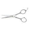 Olivia Garden StraightCut Ciseau, Taille 5" - Puissantes Lames Convexes, Fait-Main avec de lAcier Japonais, Dans une Pochett