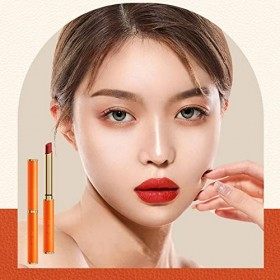 Gireatick Velvet Matte Lipstick Lot de 4 Couleurs, 4pcs Rouge à Lèvres Hautement Pigmenté Avec Emballage Cadeau, Kits de Maqu