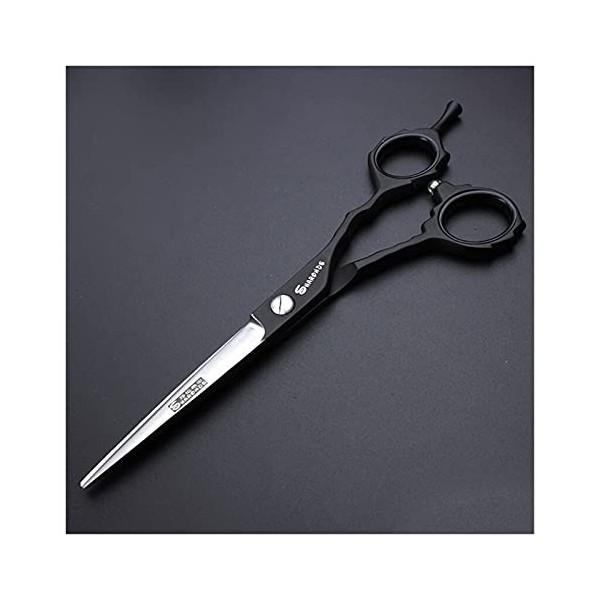 Ciseaux pour couper les cheveux, ciseaux noirs, ciseaux de coiffure, ciseaux de barbier, outils de coiffure, kit de coupe de 