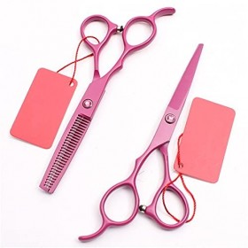 Ciseaux de coupe de cheveux pour gauchers et amincissement, ensemble de ciseaux de coiffure, ciseaux de coiffeur, kits de cis