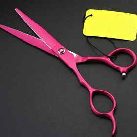 Ciseaux de coiffure professionnels en acier japonais pour gauchers, ensemble de ciseaux de coiffeur professionnels, ciseaux d