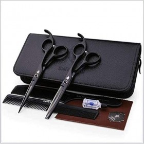 Ciseaux de coiffure professionnels 6,0 pouces-rasoir en acier inoxydable cisailles tranchantes-ciseaux de coupe de cheveux de