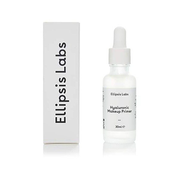 Primer maquillage hyaluronique dEllipsis Labs. Contient de lacide hyaluronique et de la vitamine C pour retenir lhydratati