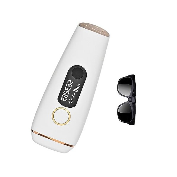 huanzhi éPilateur LumièRe PulséE, Induction Intelligente Appareil A éPilation Doux Et Indolore Hair Remover Machine, pour Fem