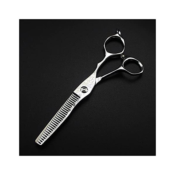 NC Ciseaux de Coupe de Cheveux de 6 Pouces, Ciseaux de Coupe de Cheveux de Maquillage Amincissants, Outils de barbier Couleu