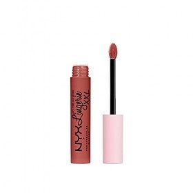 NYX Professional Makeup Rouge à Lèvres Liquide Mat Lip Lingerie XXL, Longue Tenue, Formule Vegan, Sans transfert, Teinte : Wa