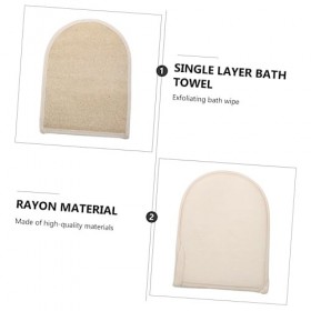 FOMIYES 14 Pièces Gants De Luffa Épurateur De Bain Gants De Serviette De Corps Pour Le Nettoyage Serviettes De Bain Exfoliant