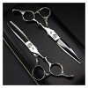 Ciseaux de coiffeur, ciseaux de coiffure, outils pour salons de coiffure, ciseaux clairsemés de 15,2 cm, cisailles de coupe d