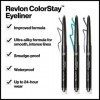 Revlon Crayon eye-liner ColorStay - Glisse en douceur pour un regard spectaculaire et bien défini - Noir 201 - 0,29 g Eyeline...