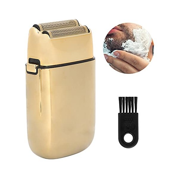 Tondeuse à Barbe, Rasoir à Feuille Rechargeable Rasoir électrique pour la Maison pour la Coupe de Cheveux pour les Voyages