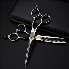 KOAIEZ 6.5-Pouce De Coupe De Coupe De Cheveux en Coupe, Instruments De Coupe De Cheveux, Kit De Tempêtes Professionnelles ave