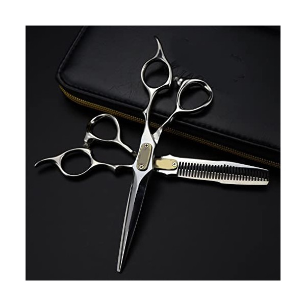 KOAIEZ 6.5-Pouce De Coupe De Coupe De Cheveux en Coupe, Instruments De Coupe De Cheveux, Kit De Tempêtes Professionnelles ave