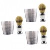 FOMIYES 3 Ensembles Ensemble De Brosses À Barbe Rasoirs Pour Hommes Rasoir Pour Le Visage Homme Costumes Pour Hommes Tasse De