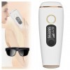 huanzhi Epilateur Lumiere Pulsee Visage, 5e Intensité Lumineuse Ipl Hair Removal Doux Et Indolore Demamly Epilation, pour Fem