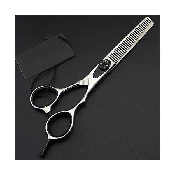 XiYou Ciseaux de Coupe de Cheveux Coupe, Professionnel Japon 440c 5.5/6 Coupe Cheveux Ciseaux Amincissant barbier Makas Co