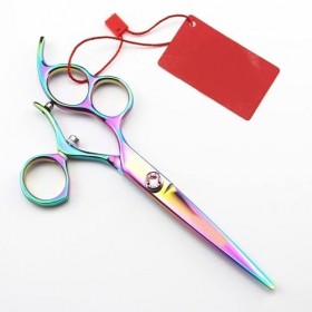 Ciseaux de coupe de cheveux, 6.0 ciseaux de coiffure professionnels pour main gauche, ciseaux de coupe de cheveux, ciseaux de