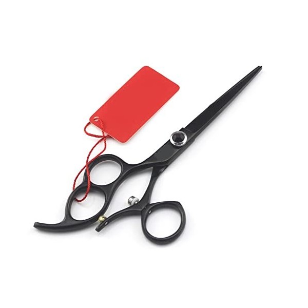 Ciseaux de coupe de cheveux, 6"Ciseaux de cheveux Outils de salon de coiffure Ciseaux de barbier Poignée rotative Ciseaux de 