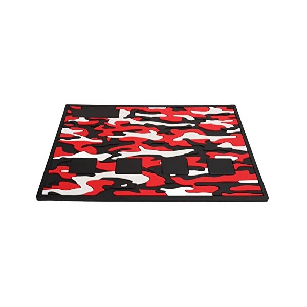 Tapis à Outils de Barbier en Silicone Magnétique pour éviter de Glisser sur une Grande Surface, Tapis Antidérapant, Protectio