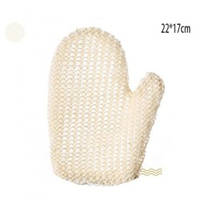 XENITE Brosses for Le Bain et Le Corps ， Gants de Bain exfoliants Brossez Les Doigts Serviette de Bain Gant de Gommage Gants 