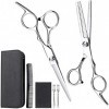 Ciseaux de coiffeur 7 pièces Kit de ciseaux de coiffure professionnels ciseaux de coupe de cheveux ciseaux à cheveux peigne d