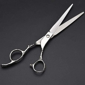 Ciseaux de coiffure/ciseaux effilés 14 cm avec sac et peigne violet pour salon de coiffure ou usage domestique