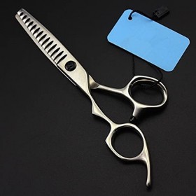 Ciseaux de Coupe de Cheveux, 6 Pouces Main Gauche 440c Ciseaux à Cheveux Mats Coupe de Cheveux Ciseaux à Effiler Ciseaux de C...