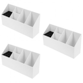 FOMIYES 3 Pièces Prise De Ciseaux Peigne Taquiner Les Cheveux Support De Cisaillement De Salon Professionnel Porte-outils De 