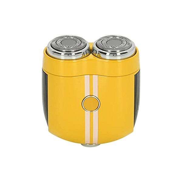 Mini Rasoir, Rasoir électrique Portable, Mini Rasoir électrique à Barbe de Type C Chargeant un Filet incurvé pour Homme Humid