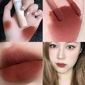 PULUN Lot de 3 rouges à lèvres imperméables en velours mat coréen mat pour maquillage des lèvres