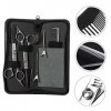 FRCOLOR 21 Pcs Combinaison Coupe De Cheveux En Acier Inoxydable Ensemble Coupe De Cheveux Ciseaux Kit Ciseaux En Acier Inoxyd