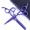 Ciseaux de coiffure de 15,2 cm, ciseaux de coiffeur pour couper et couper les cheveux amincissants Ensemble de ciseaux à chev