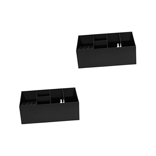 FOMIYES 3 Pièces Prise De Ciseaux Support De Cisaillement De Salon Support De Stockage De Barbier Étagère De Rangement Pour B