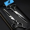 6,0 Pouces Argent Coupe De Cheveux Multifonctionnelle Barber Shears Tools, Ensemble De Ciseaux De Barbier En Acier Inoxydable