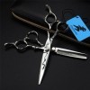 6,0 Pouces Argent Coupe De Cheveux Multifonctionnelle Barber Shears Tools, Ensemble De Ciseaux De Barbier En Acier Inoxydable