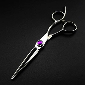 XiYou Ciseaux de Coupe de Cheveux Coupe, Professionnel Japon 440c Acier 6 Violet gemme Cheveux Amincissants Coiffeur Cisea