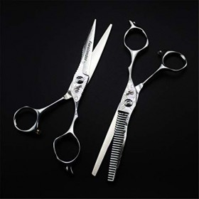 Professionnel Ciseaux Coiffeur 6,0 Pouces 440C Inoxydable Set Acier, Lumière Et Sharp Ciseaux De Coupe De Cheveux Pour Les Fe