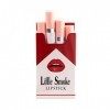 Ensemble De Rouge À Lèvres Mat À Cigarette, 1 Set Cigarette Matte Lipstick Set 4 Colors, Rouge A Levre Mat Longue Tenue Rouge