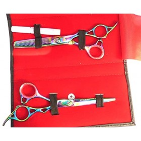 Coffret cadeau de ciseaux à cheveux en titane