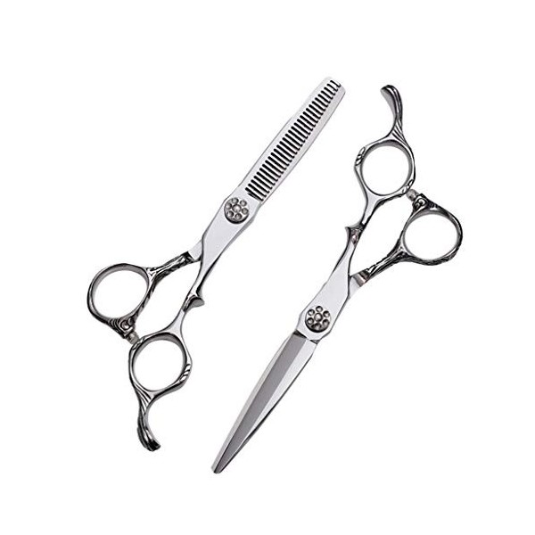 Chaomeiart Les Dents De Coupe De Coiffure Professionnelle 440C Barber Set 6.0 Pouces Ciseaux À Effiler Plat Styling Outils Ja