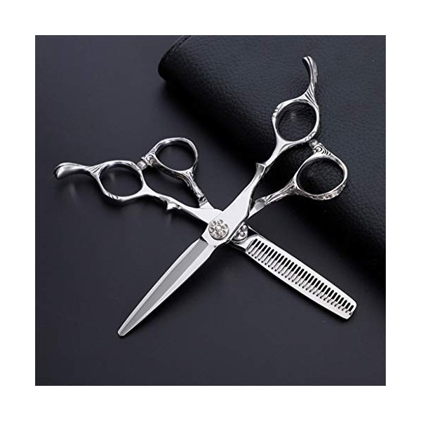 Chaomeiart Les Dents De Coupe De Coiffure Professionnelle 440C Barber Set 6.0 Pouces Ciseaux À Effiler Plat Styling Outils Ja