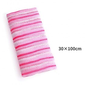 zxb-shop Serviette de beauté pour Le Corps Ménage Longue Retour Frotter Serviette de Bain Exfoliant Bain for Hommes Serviette