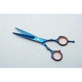 Ciseaux de barbier Ciseaux de coiffure professionnels Argent Ciseaux à feuilles de saule de 6 pouces Ciseaux à graisse simple