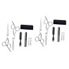 minkissy 3 Ensembles 7 Pièces Peigne De Coupe De Cheveux Ciseaux Amincissants Pour Cheveux Épais Ciseaux De Coupe De Cheveux 