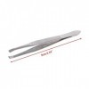 VANGLI Tweezers Professional Stainless Steel Eyebrow Hair Removal Tweezer Flat Tip Tool New Drop Shipping