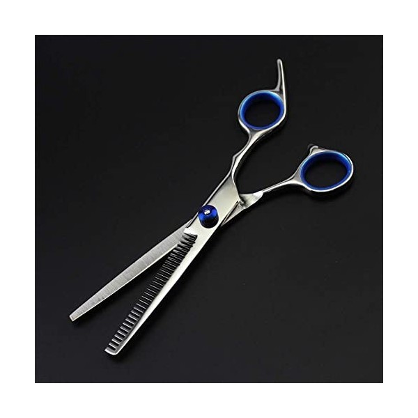 Ciseaux de coiffure professionnels, ciseaux de coupe de cheveux pour salon de coiffure - Longueur totale de 15,2 cm avec vis 