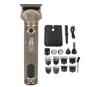 Tondeuse à Cheveux électrique Multifonction à Faible Bruit USB Tondeuse à Cheveux étanche électronique pour Salon de beauté