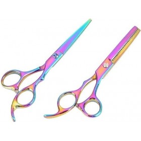 Ciseaux de coiffure amincissants outils de coiffure coupe de cheveux et ciseaux amincissants coupe de cheveux ensemble de pei