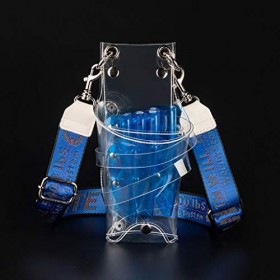 QULACO Holster Coiffure Ciseaux Pochette, TPU Transparent Salon Coiffeur Coiffeur Coiffure Outils De Transport Sac pour Cisea