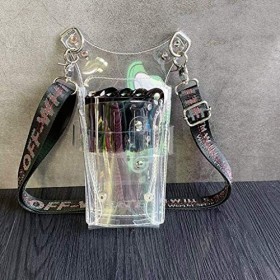 Outil de coiffure transparent pour coiffeur professionnel, sac à ciseaux, organiseur enroulable, pochette de rangement pour c