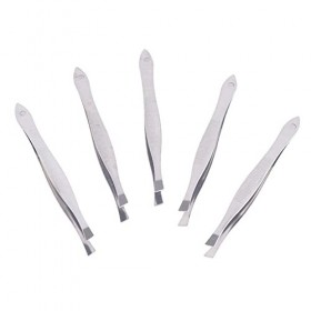 VANGLI Tweezers Stainless steel portable eyebrow tweezers eyebrow shaper facial hair remover puller beauty tool